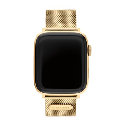 Gold ToneTwisted Apple Watch band  (bigger sized watch) Amazon.com: iiteeology Lightweight Stainless Steel Band  main image 3