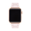 Thumbnail Image 0 of COACH Blush Ceramic Women's Apple Watch Strap 14700036