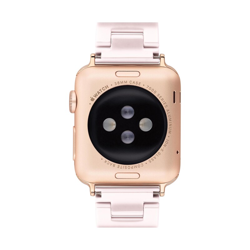 COACH Blush Ceramic Women's Apple Watch Strap 14700036