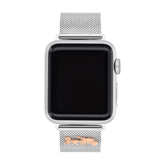 COACH Stainless Steel Women's Apple Watch Strap 14700037