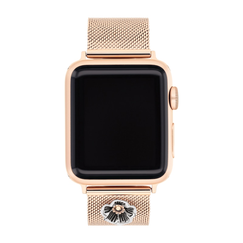 Coach Women's Apple Watch Strap - Brown