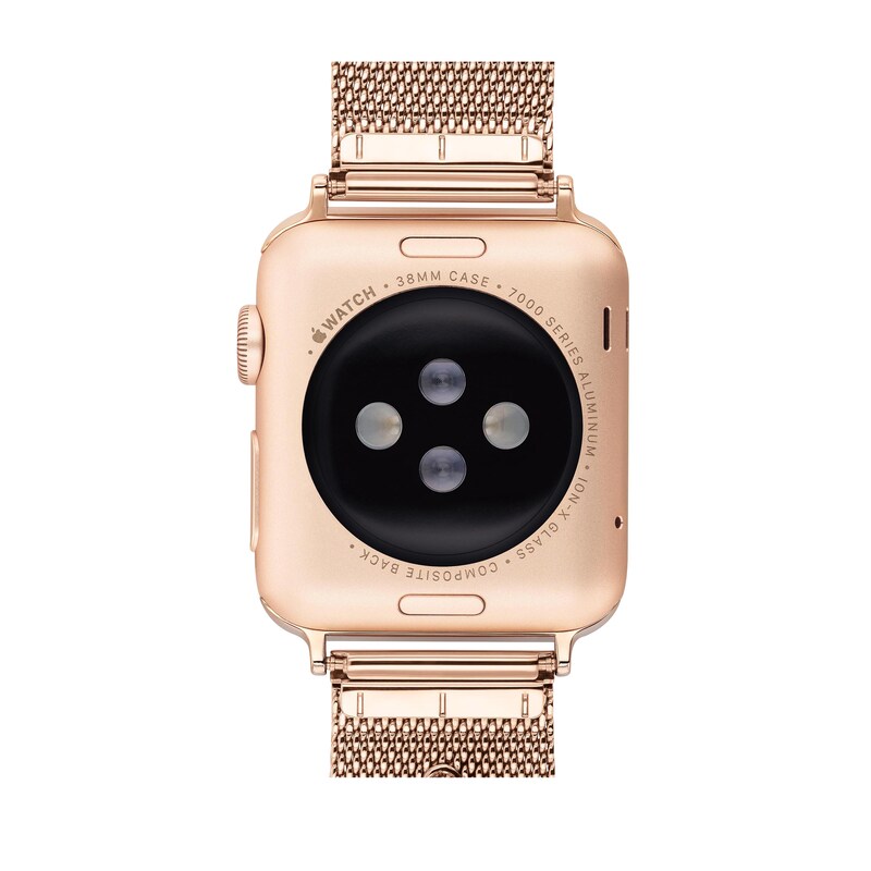 Main Image 3 of COACH Rose-Tone Stainless Steel Women's Apple Watch Strap 14700038