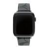 Thumbnail Image 1 of COACH Black Canvas Women's Apple Watch Strap 14700044