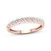 Thumbnail Image 0 of Lab-Created DIamonds by KAY Anniversary Band 1/15 ct tw 10K Rose Gold