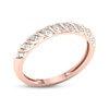 Thumbnail Image 2 of Now + Forever Lab-Grown Diamonds Anniversary Band 1/15 ct tw 10K Rose Gold