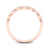 Thumbnail Image 3 of Lab-Created DIamonds by KAY Anniversary Band 1/15 ct tw 10K Rose Gold