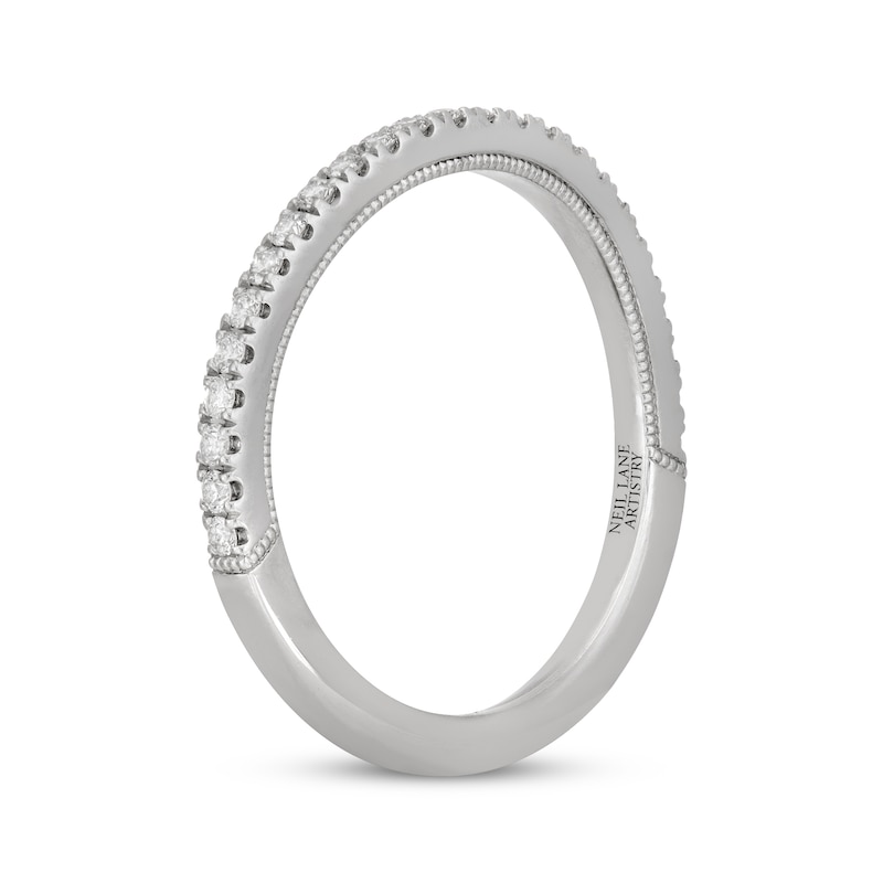 Neil Lane Artistry Lab-Created Diamond Wedding Band 1/4 ct tw 14K White Gold