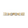 Thumbnail Image 3 of Every Moment Diamond Infinity Band 1/4 ct tw 14K Yellow Gold