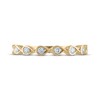 Thumbnail Image 2 of Every Moment Diamond Infinity Band 1/4 ct tw 14K Yellow Gold