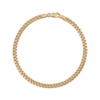 Thumbnail Image 1 of Cuban Curb Chain Anklet 3.75mm Hollow 10K Yellow Gold 10”
