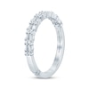 Thumbnail Image 1 of Monique Lhuillier Bliss Baguette & Round-Cut Diamond Wedding Band 1/3 ct tw 18K White Gold