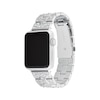 Thumbnail Image 1 of COACH Ombré Pavé Crystals Stainless Steel Women's Apple Watch Strap 14700149