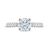 Thumbnail Image 3 of Now + Forever Certified Round-Cut Diamond Engagement Ring 1-3/4 ct tw 14K White Gold