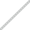 Thumbnail Image 1 of Diamond Square Link Tennis Bracelet 1/5 ct tw Sterling Silver 7.25"
