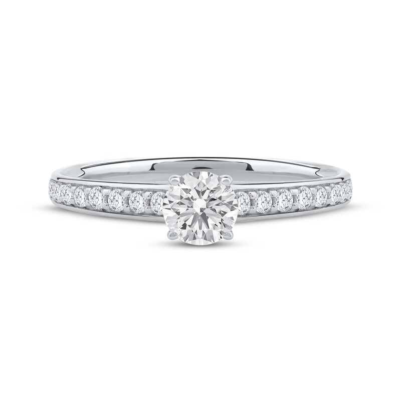 Main Image 6 of Now + Forever Round-Cut Diamond Engagement Ring 3/4 ct tw 14K White Gold