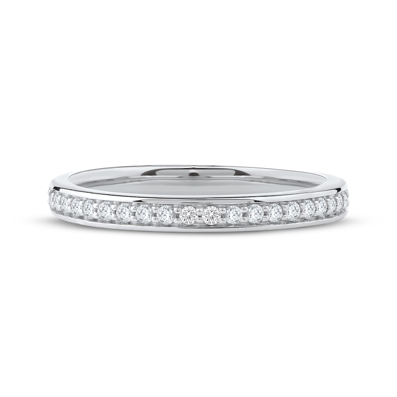 Main Image 9 of Now + Forever Diamond Wedding Band 1/4 ct tw 14K White Gold