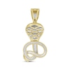 Thumbnail Image 4 of Men's Diamond Cobra Charm 1/2 ct tw 10K Yellow Gold