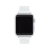 Thumbnail Image 0 of COACH Logo White Silicone Women's Apple Watch Strap 14700210