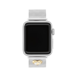 COACH Stainless Steel Mesh Women's Apple Watch Strap 14700239