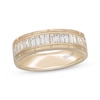 Thumbnail Image 0 of Men's Neil Lane Artistry Baguette-Cut Lab-Created Diamond Wedding Band 1 ct tw 14K Yellow Gold