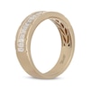 Thumbnail Image 1 of Men's Neil Lane Artistry Baguette-Cut Lab-Created Diamond Wedding Band 1 ct tw 14K Yellow Gold