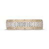 Thumbnail Image 3 of Men's Neil Lane Artistry Baguette-Cut Lab-Grown Diamond Wedding Band 1 ct tw 14K Yellow Gold