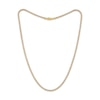 Thumbnail Image 2 of Diamond-Cut Ice Chain Necklace 2.6mm Solid 10K Yellow Gold 20&quot;