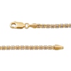 Thumbnail Image 4 of Diamond-Cut Ice Chain Necklace 2.6mm Solid 10K Yellow Gold 20&quot;