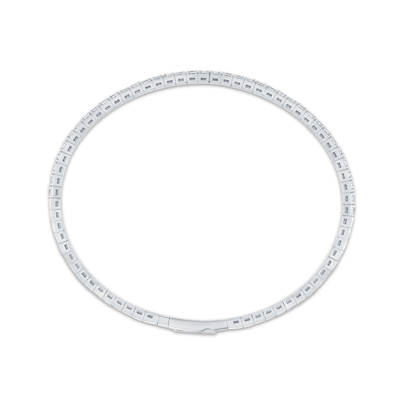 Main Image 2 of KAY Lab-Grown Diamonds Flex Bangle Bracelet 1-1/2 ct tw 10K White Gold