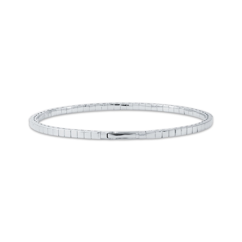 Main Image 3 of KAY Lab-Grown Diamonds Flex Bangle Bracelet 1-1/2 ct tw 10K White Gold