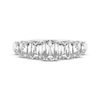 Thumbnail Image 3 of THE LEO Legacy Lab-Grown Diamond Emerald-Cut Anniversary Ring 2 ct tw 14K White Gold