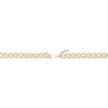 Thumbnail Image 3 of Graduated Disc Bracelet 18K Yellow Gold-Plated Sterling Silver 7.25"