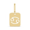 Thumbnail Image 1 of Charmed Memories Zodiac Cancer Cutout Charm 10K Yellow Gold