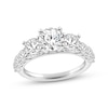 Thumbnail Image 1 of Memories Moments Magic Lab-Grown Diamonds Round-Cut Three-Stone Engagement Ring 3-3/4 ct tw 14K White Gold