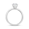 Thumbnail Image 2 of Lab-Grown Diamonds Oval-Cut Solitaire Engagement Ring 2 ct tw 14K White Gold (F/SI2)