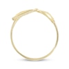 Thumbnail Image 3 of Butterfly Ring 10K Yellow Gold
