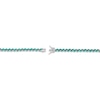 Thumbnail Image 3 of STUDIO BY KAY Marquise-Cut Lab-Created Emerald Tilted Line Bracelet Sterling Silver 7.25"