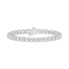 Thumbnail Image 1 of KAY Lab-Grown Diamonds Men's Tennis Bracelet 10 ct tw Sterling Silver 8.5"