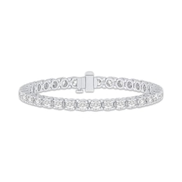 KAY Lab-Grown Diamonds Men's Tennis Bracelet 10 ct tw Sterling Silver 8.5"