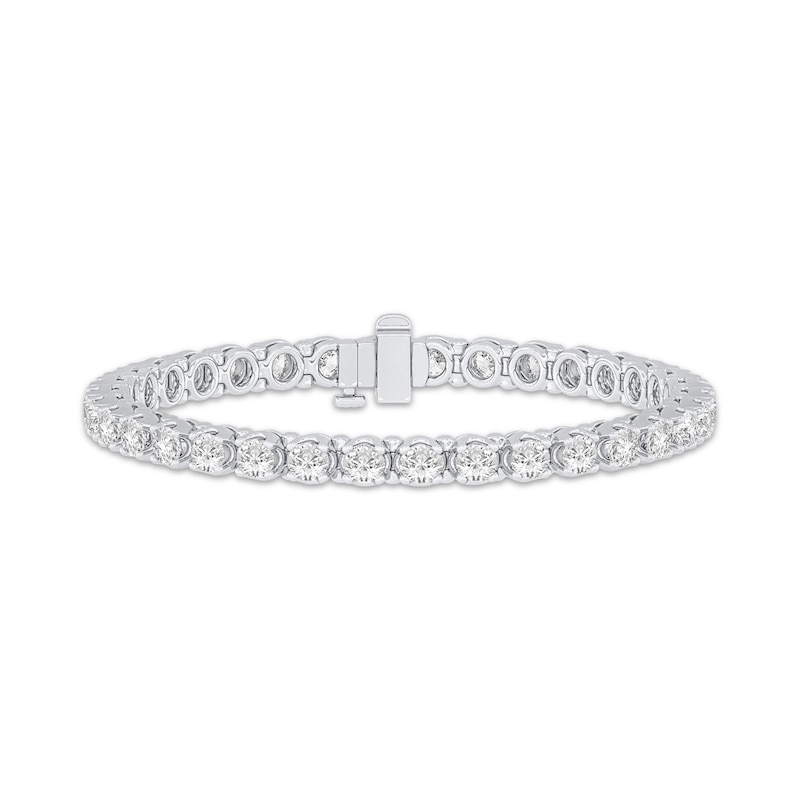 Main Image 1 of KAY Lab-Grown Diamonds Men's Tennis Bracelet 10 ct tw Sterling Silver 8.5"