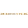 Thumbnail Image 3 of STUDIO BY KAY Chunky Link Bracelet 24K Yellow Gold Vermeil Hollow Sterling Silver 7.75"