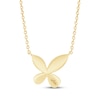 Thumbnail Image 3 of Monique Lhuillier Bliss Lab-Grown Diamond Accent Butterfly Necklace 24K Yellow Gold Vermeil Sterling Silver 18"