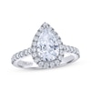 Thumbnail Image 1 of THE LEO Legacy Lab-Grown Diamond Pear-Shaped Engagement Ring 2 ct tw 14K White Gold