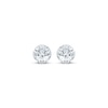 Thumbnail Image 2 of KAY Lab-Grown Diamonds Round-Cut Solitaire Stud Earrings 1/2 ct tw 10K White Gold (F/SI2)