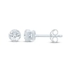 Thumbnail Image 3 of KAY Lab-Grown Diamonds Round-Cut Solitaire Stud Earrings 1/2 ct tw 10K White Gold (F/SI2)