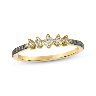 Le Vian Desert Diamonds Ring 1/3 ct tw 14K Honey Gold