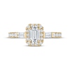 Thumbnail Image 3 of KAY Signature Collection Emerald-Cut Diamond Halo Engagement Ring 1 ct tw 14K Yellow Gold