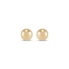 Thumbnail Image 2 of Half-Ball Stud Earrings 14K Yellow Gold 4mm