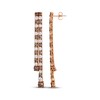 Thumbnail Image 3 of Le Vian Couture Diamond Dangle Earrings 8-3/4 ct tw 18K Strawberry Gold