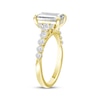 Thumbnail Image 2 of Now + Forever Lab-Grown Diamonds Emerald-Cut Engagement Ring 2-1/2 ct tw 14K Yellow Gold